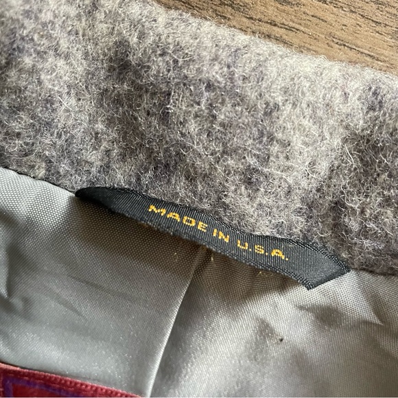 ❌SOLD❌Vintage 70s Chimayo Wool Bomber Jacket - Picture 9 of 9